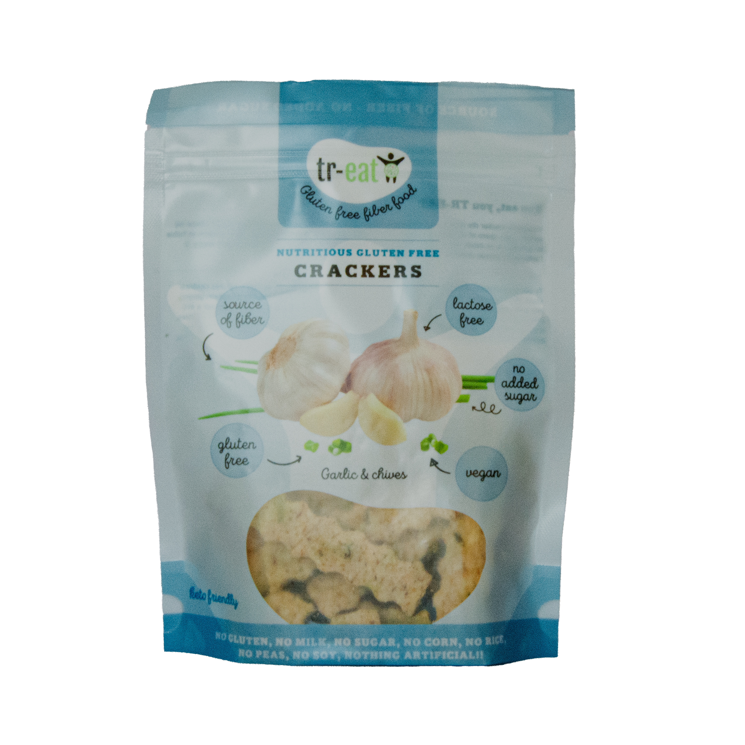 Treat Crackers look bieslook glutenvrij 70.00 Gram