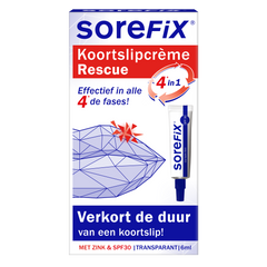 SoreFix Rescue koortslipcreme 6.00 Milliliter
