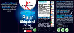 Lucovitaal Ubiquinol puur 50mg 30.00 Capsules