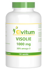 Elvitum  Visolie 1000mg omega 3 30% 180.00 Capsules