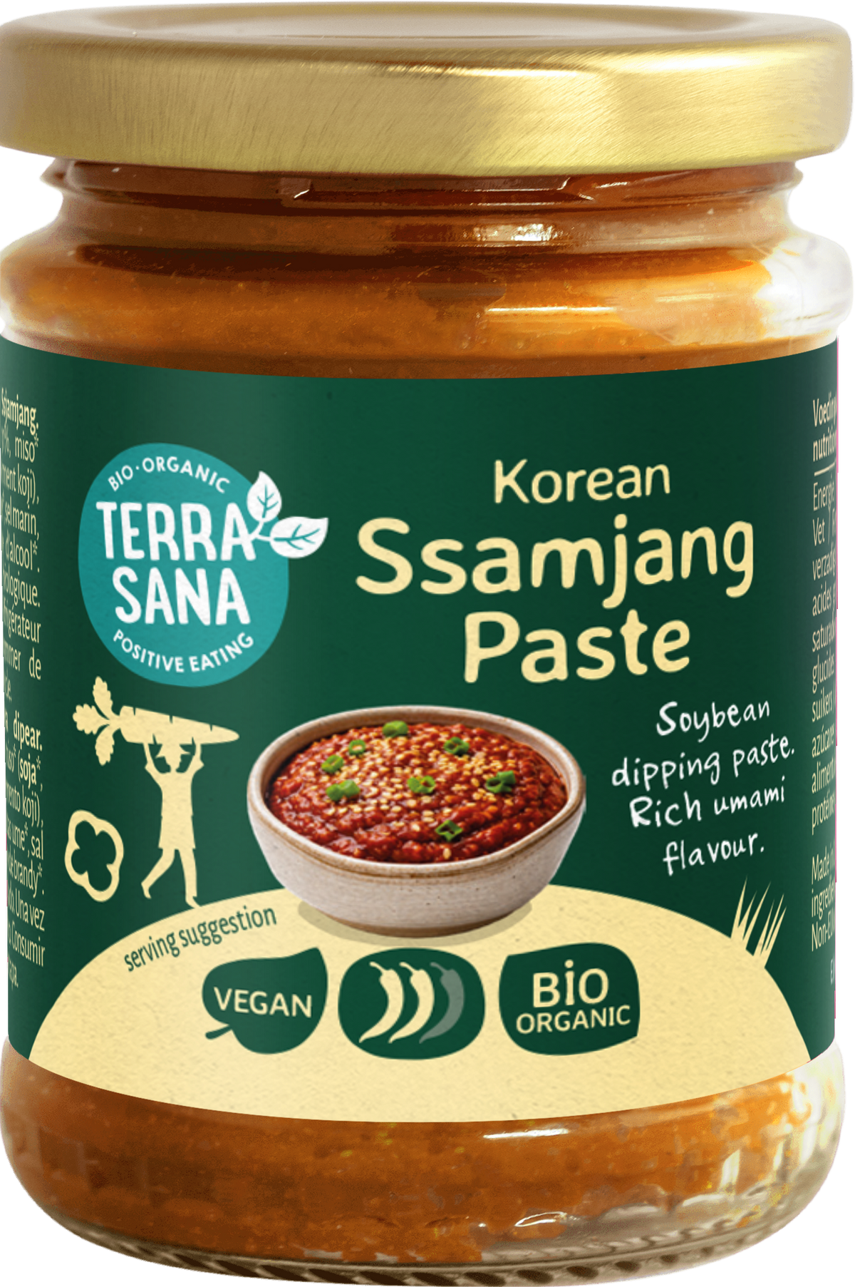 TerraSana Ssamjang dip bio 135.00 Gram