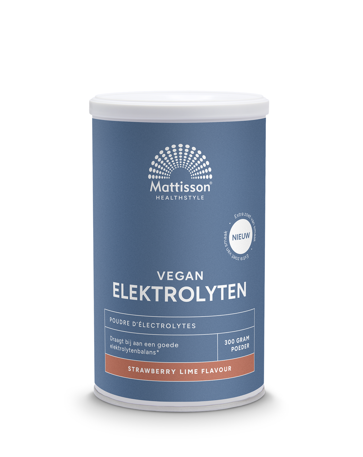 Mattisson Elektrolyten Poeder Strawberry Lime 300.00 Gram