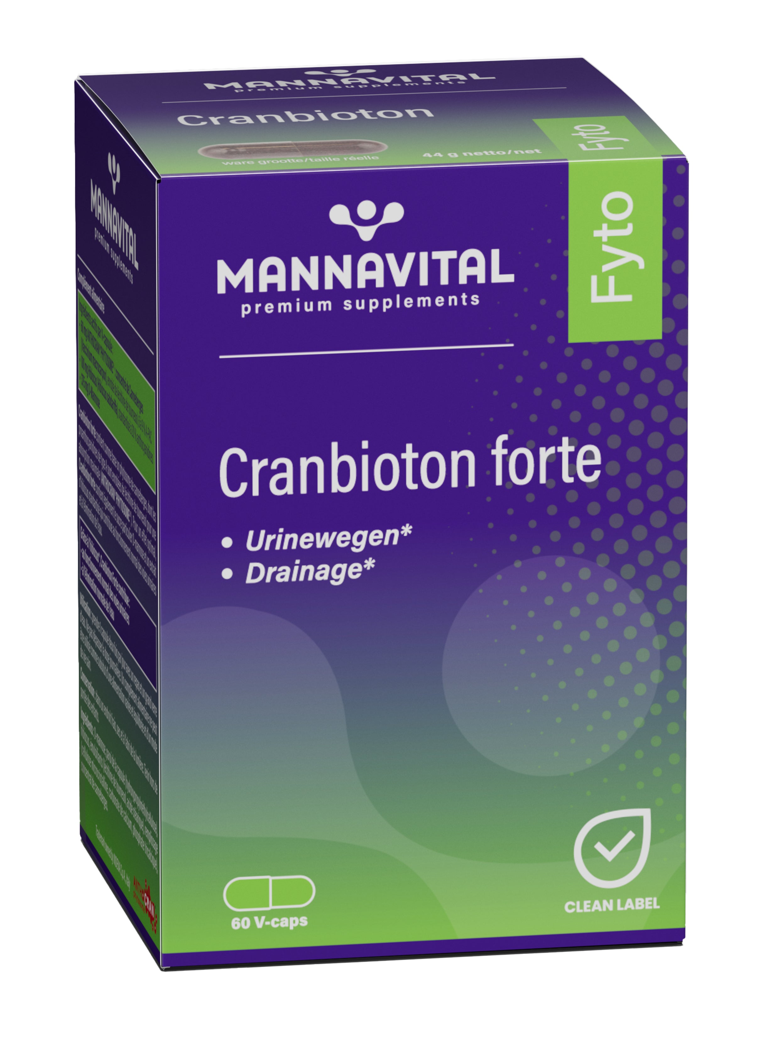 Mannavital Cranbioton forte 60.00 Capsules