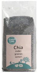 TerraSana RAW semi di Chia neri bio 600 Gram
